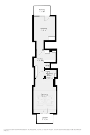 Pronájem bytu 2+1, Praha - Nusle, Spolupráce, 47 m2