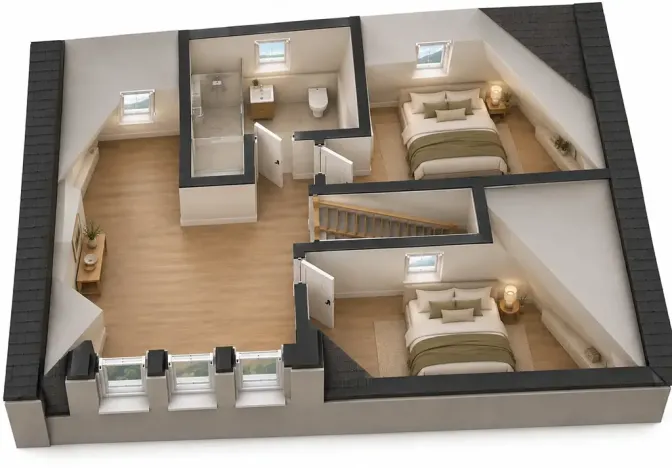 Prodej bytu 4+kk, Jáchymov, Mánesova, 108 m2