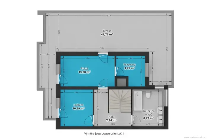 Prodej bytu 4+kk, Praha - Uhříněves, Nové náměstí, 156 m2