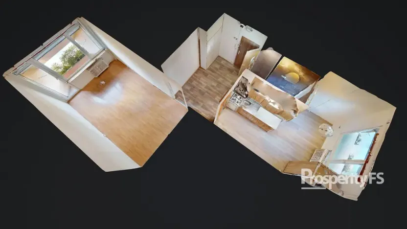 Prodej bytu 1+1, Ústí nad Labem - Severní Terasa, Zvonková, 42 m2