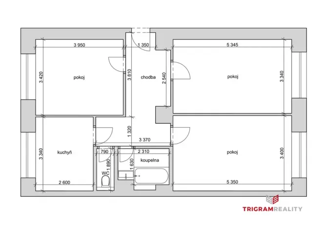 Prodej bytu 3+1, Hradec Králové - Pražské Předměstí, Haškova, 74 m2