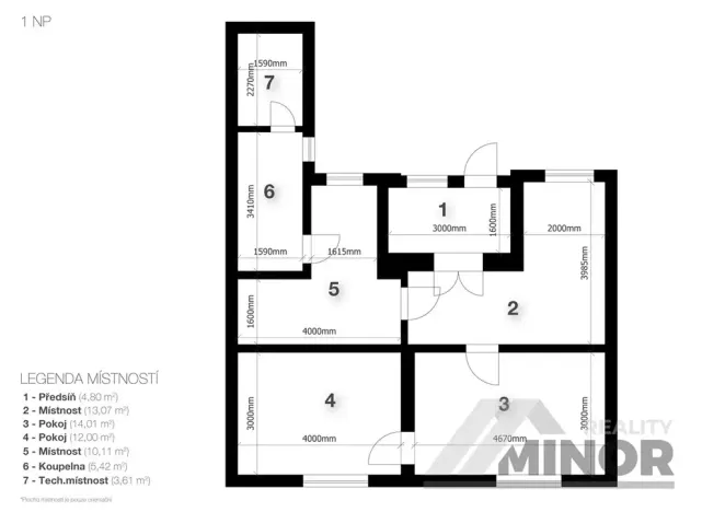 Prodej rodinného domu, Zvoleněves, 110 m2