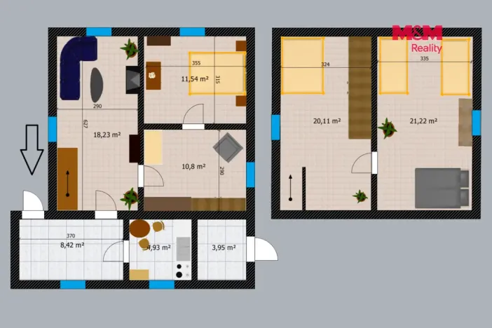 Prodej chalupy, Sázava, K Rakovce, 91 m2