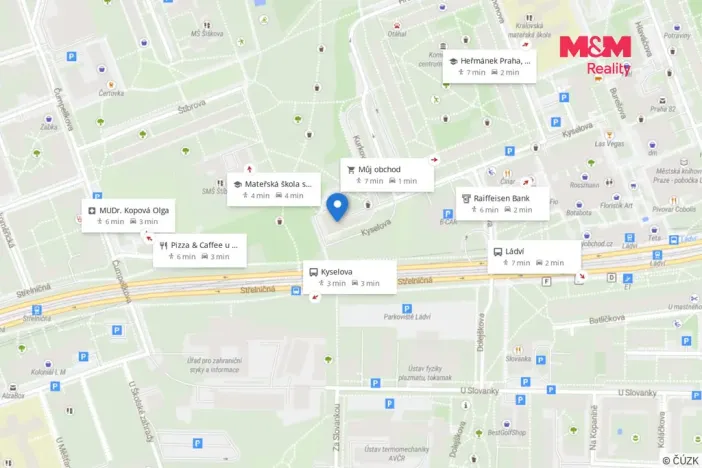 Prodej bytu 1+kk, Praha - Kobylisy, Kyselova, 23 m2