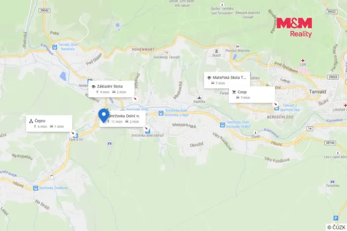 Prodej rodinného domu, Smržovka, Hlavní, 158 m2