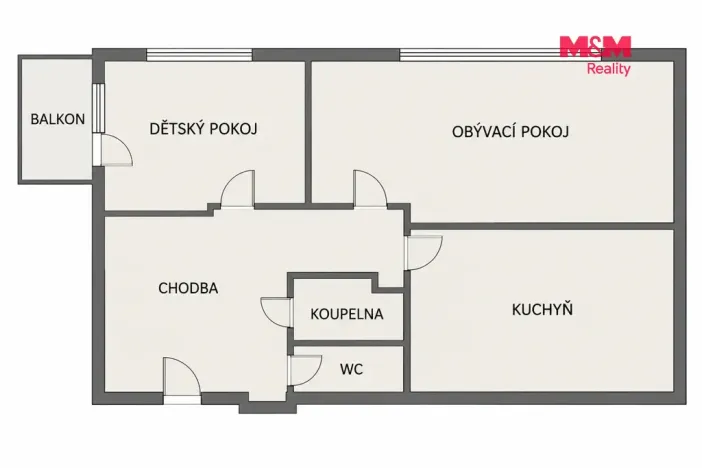 Prodej bytu 2+1, Plzeň - Skvrňany, Terezie Brzkové, 60 m2