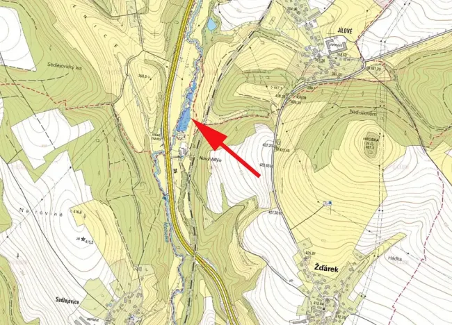Prodej louky, Žďárek, 8341 m2