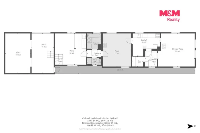 Prodej rodinného domu, Hlohovice - Hlohovičky, 106 m2