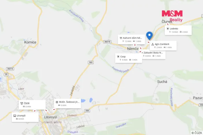 Prodej pozemku pro bydlení, Němčice, 346 m2