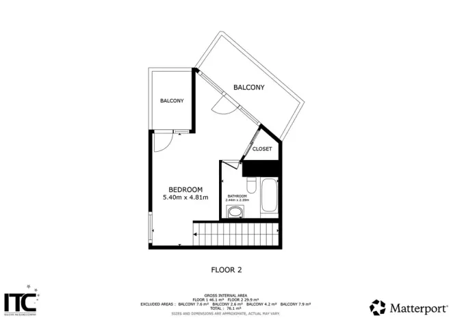 Prodej bytu 2+kk, Praha - Vysočany, Skloněná, 74 m2
