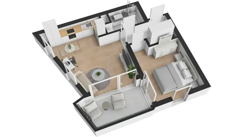 Prodej bytu 2+kk, Praha - Nusle, Pod Děkankou, 57 m2