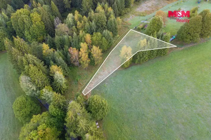 Prodej pozemku, Lesná - Stará Knížecí Huť, 1204 m2