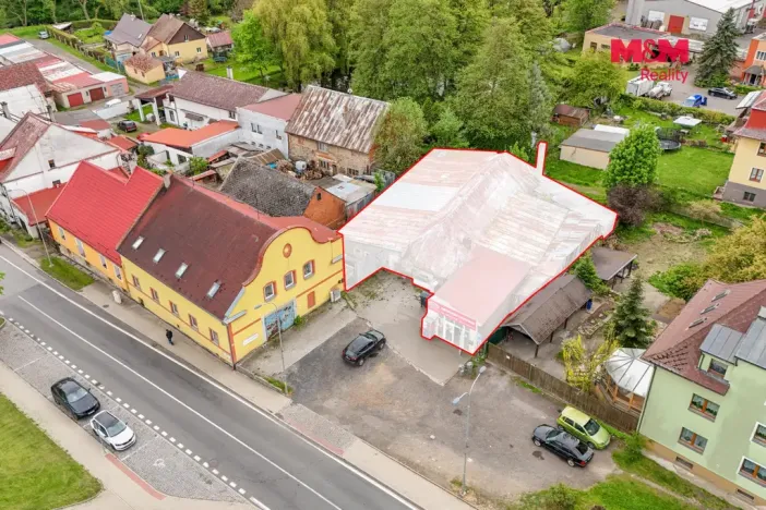Prodej obchodního prostoru, Žlutice, Mlýnská, 845 m2