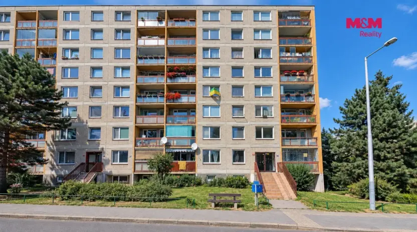Pronájem bytu 1+kk, Praha - Modřany, Pertoldova, 31 m2