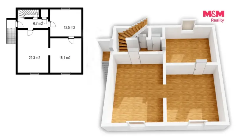 Prodej rodinného domu, Krupka, Libušín, 122 m2