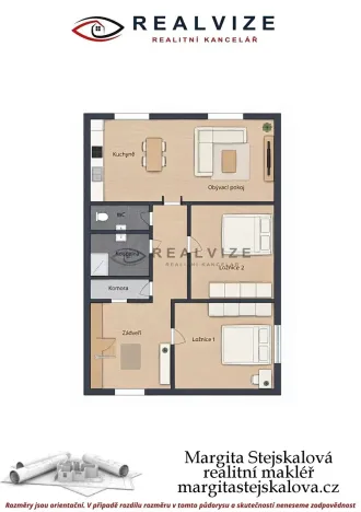 Prodej bytu 3+kk, České Budějovice, Krčínova, 59 m2