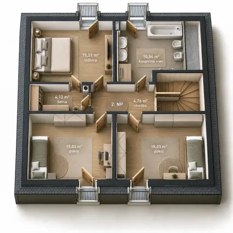 Prodej rodinného domu, Ostrov, Sukova, 135 m2