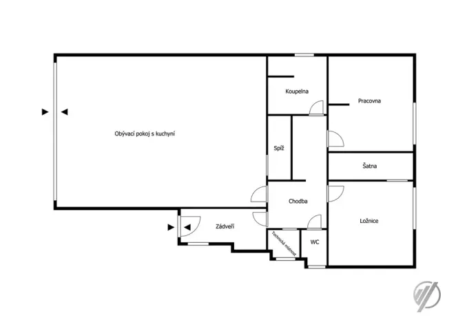 Pronájem rodinného domu, Písková Lhota, Polabská, 136 m2
