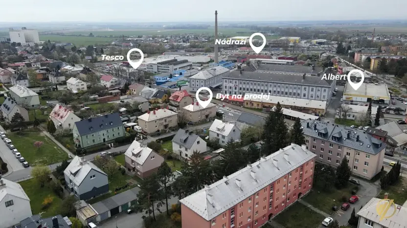 Prodej bytu 2+1, Šternberk, Husova, 60 m2