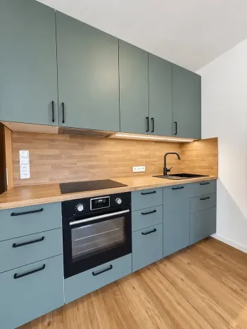 Pronájem bytu 1+kk, Praha - Podolí, Dvorecká, 43 m2