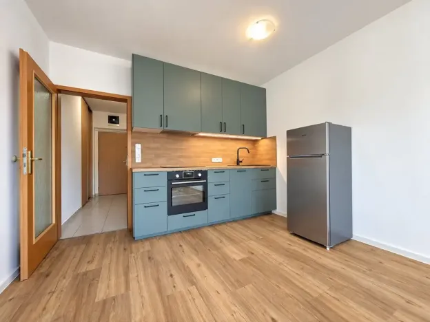 Pronájem bytu 1+kk, Praha - Podolí, Dvorecká, 43 m2