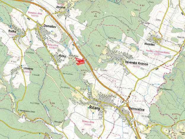 Prodej pole, Říčky, 54659 m2