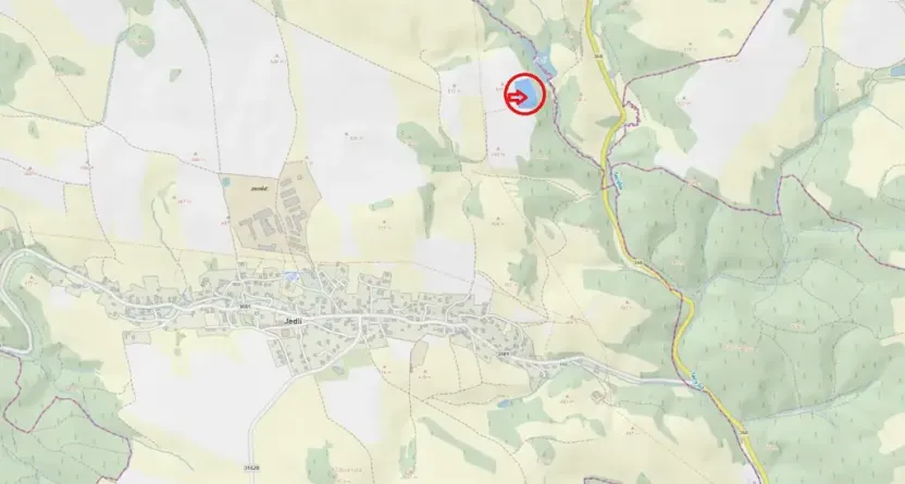 Prodej pole, Jedlí, 8401 m2