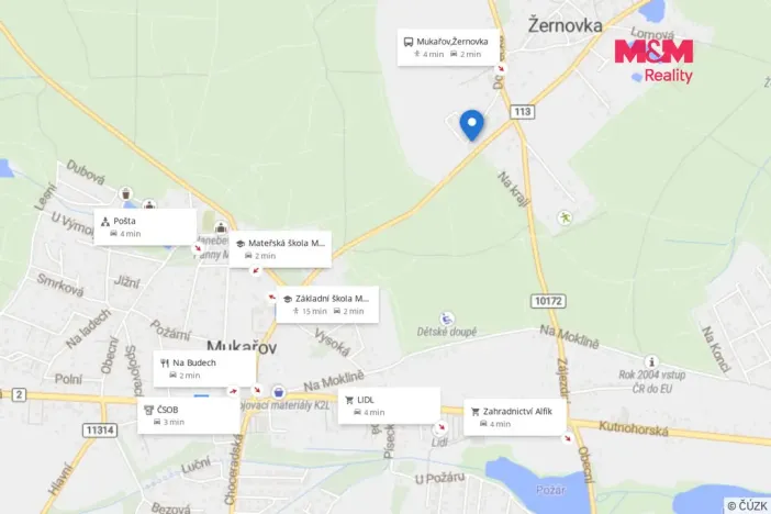 Prodej rodinného domu, Mukařov - Žernovka, K Památníku, 107 m2