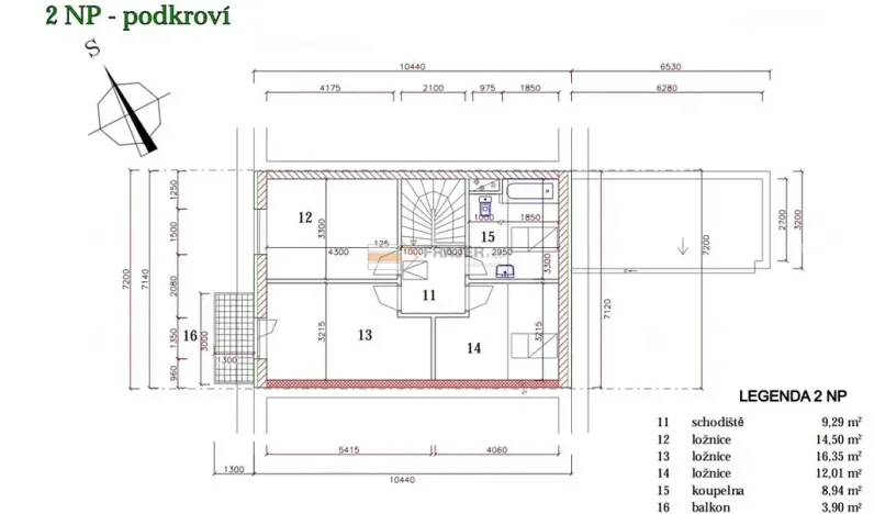 Pronájem rodinného domu, Zlonín, Měšická, 140 m2
