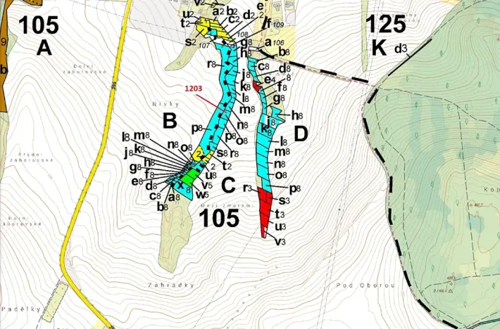 Dražba lesa, Babice u Rosic, 359 m2