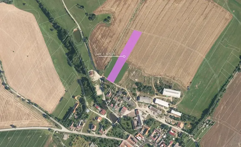 Prodej komerčního pozemku, Mysletice, 5483 m2