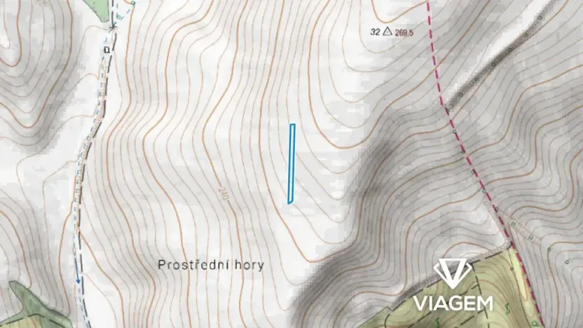 Prodej podílu pole, Vracov, 765 m2