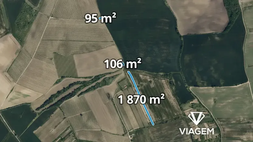Prodej podílu pole, Vracov, 1035 m2