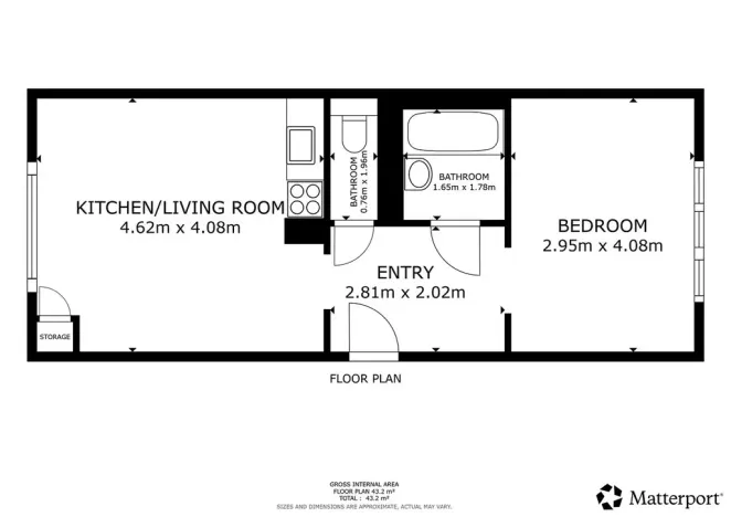 Prodej bytu 1+1, Mimoň - Mimoň I, Sídliště pod Ralskem, 44 m2