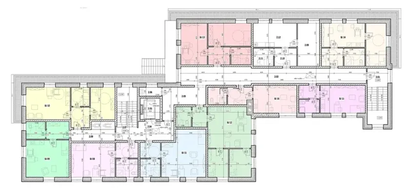 Prodej činžovního domu, Staré Hobzí, 1650 m2
