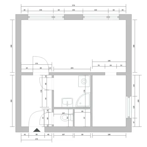 Prodej bytu 1+kk, Praha - Kobylisy, Jelínkova, 32 m2