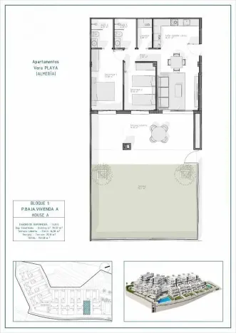 Prodej bytu 3+kk, Vera, Almería, Španělsko, 70 m2