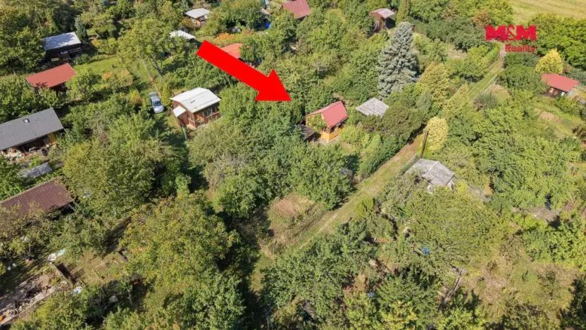 Prodej zahrady, Olomouc - Slavonín, 328 m2