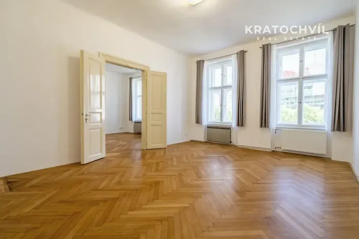 Pronájem bytu 3+kk, Praha - Karlín, U nádražní lávky, 101 m2