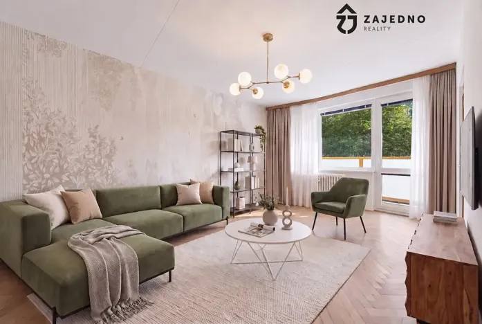 Prodej bytu 3+1, Brno, Herčíkova, 72 m2