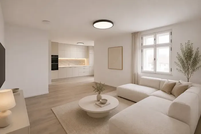 Prodej bytu 3+kk, Praha - Karlín, Peckova, 93 m2