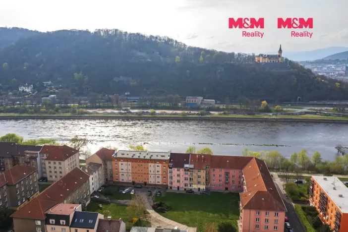 Pronájem bytu 2+kk, Ústí nad Labem - Střekov, Střekovské nábřeží, 44 m2