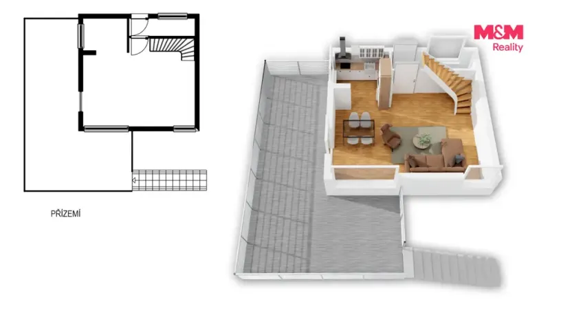 Prodej chaty, Náchod - Lipí, 42 m2
