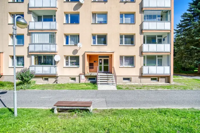 Pronájem bytu 2+1, Cvikov - Cvikov II, Sídliště, 59 m2