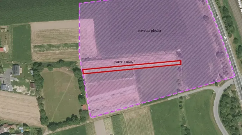 Prodej komerčního pozemku, Rájec, 480 m2