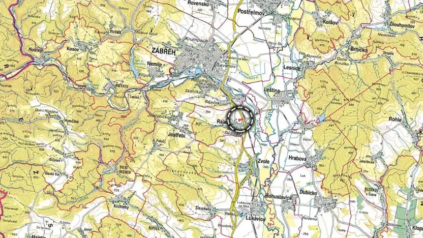 Prodej komerčního pozemku, Rájec, 480 m2