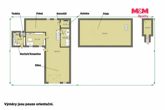 Prodej skladu, Dolní Lukavice - Krasavce, 116 m2