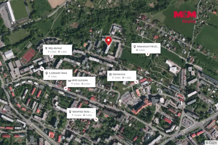 Prodej bytu 3+1, Frýdek-Místek - Frýdek, K Hájku, 81 m2
