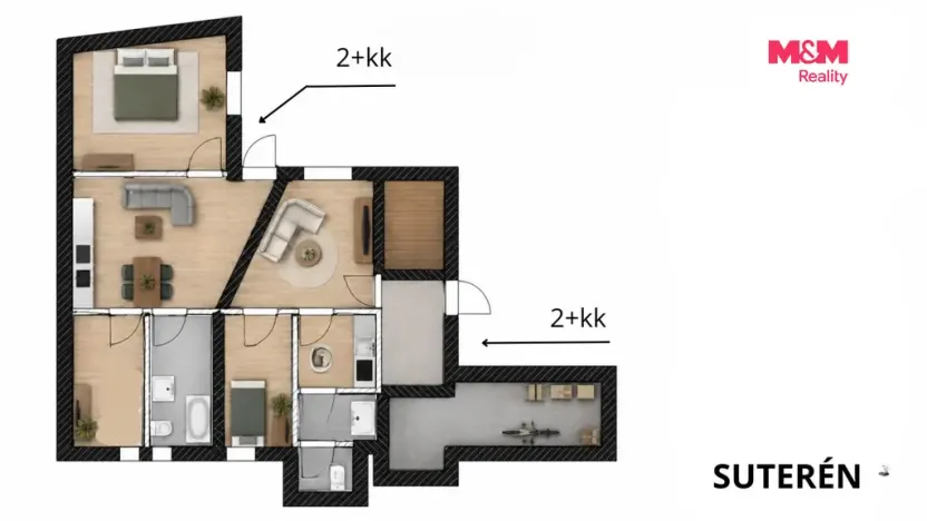 Prodej činžovního domu, Otrokovice - Kvítkovice, tř. Osvobození, 422 m2
