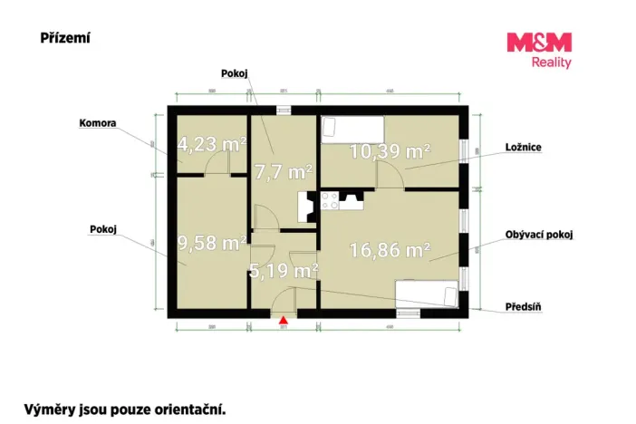 Prodej chalupy, Zahořany, 80 m2